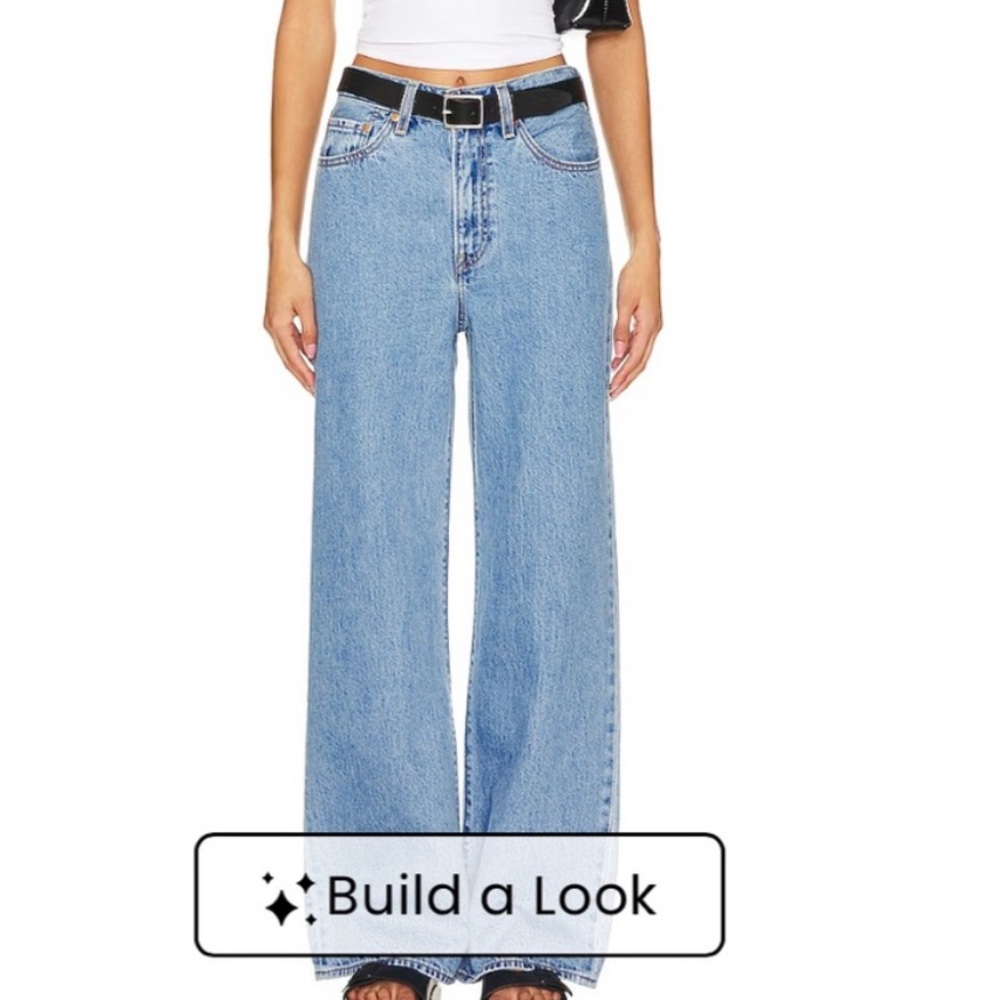 Levi's Blue Flare & Wide Leg Jeans